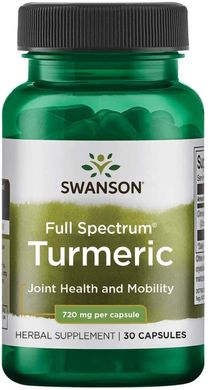 Куркума Swanson Turmeric 720 mg 240 капсул
