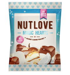 Конфеты AllNutrition Nut Love Magic Hearts 100 г Coconut Almond Pralines