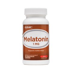 Мелатонін GNC Melatonin 1 мг 120 льодяників