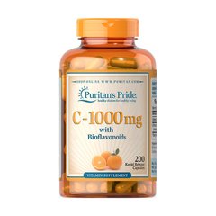 Витамин С Puritan's Pride C-1000 mg with bioflavonoids (200 капс) пуританс прайд