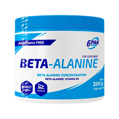 Бета аланин 6Pak Beta-Alanine 200 г pure