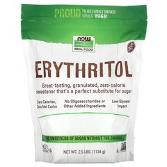 Ерітрітол Now Foods Erythritol 1134 грам