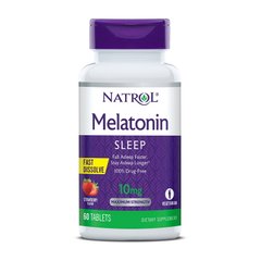 Мелатонін Natrol Melatonin 10 mg Fast Dissolve 60 таблеток