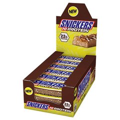 Протеїнові батончикии Snickers Hi Protein Bar 12 x 57 г снікерс Peanut Butter