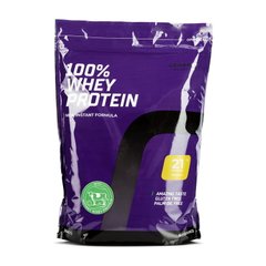 Сывороточный протеин концентрат Progress Nutrition 100% Whey Protein 1840 г blueberry
