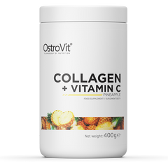 Коллаген OstroVit Collagen + Vitamin C 400 г Ананас