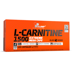 Л-карнитин Olimp L-Carnitine 1500 Extreme Mega Caps (120 капс) олимп