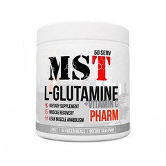 Глютамін MST Sport Nutrition L-Glutamine Pharm + Vitamin C Unflavored 260 г unflavored