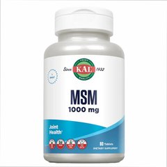 Метилсульфонилметан KAL MSM 1000 mg 80 таблеток