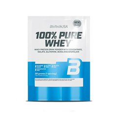 Сывороточный протеин концентрат BioTech 100% Pure Whey (28 г) печенье крем