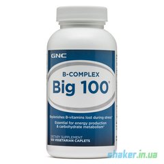 Комплекс витаминов группы Б GNC B-Complex Big 100 (100 таб)
