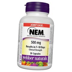 Хондропротектор Webber Naturals NEM 500 mg 30 капсул