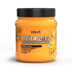 БЦАА Evolite Nutrition BCAA 2:1:1 400 г orange