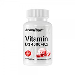 Витамин Д3 IronFlex Vitamin D3 4000+K2 100 таблеток
