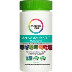 Комплекс вітамінів 50+ Rainbow Light Active Adult 50+ 50 таблеток