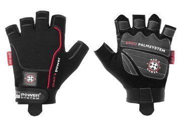 Перчатки для фитнеса и тяжелой атлетики Power System Man&rsquo;s Power PS-2580 Black S