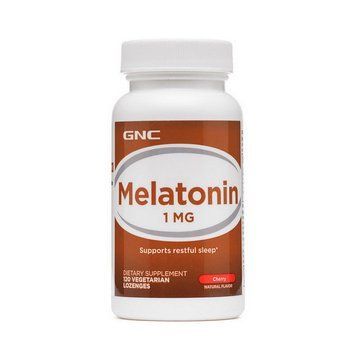 Мелатонін GNC Melatonin 1 мг 120 льодяників
