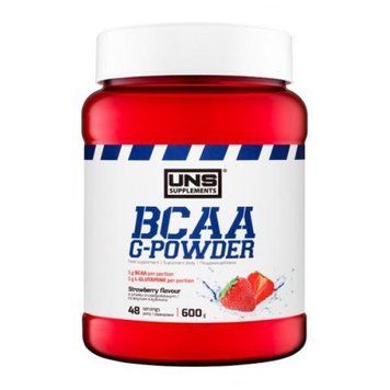 БЦАА UNS BCAA G Powder 600 г полуниця