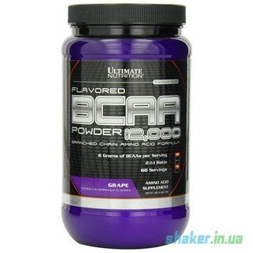 БЦАА Ultimate Nutrition BCAA 12,000 457 г grape