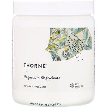Магний Бисглицинат, Thorne Research, 8,4 унции 237 гр