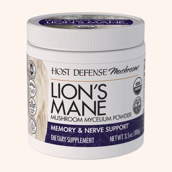 Порошок Ежовик гребенчатый Host Defense Lion's Mane Powder 100 г