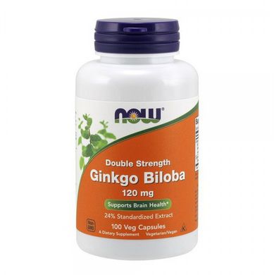 Гинкго билоба Now Foods Ginkgo Biloba 120 mg 100 капс
