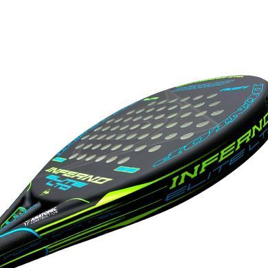 Ракетка для паделя DUNLOP INFERNO ELITE LTD YELLOW BLUE