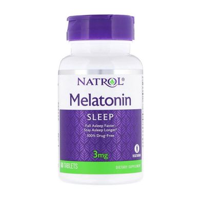 Мелатонін Natrol Melatonin 3 mg 60 таб