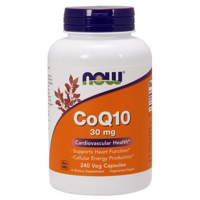 Коэнзим Q10 Now Foods CoQ10 30 mg 240 капс