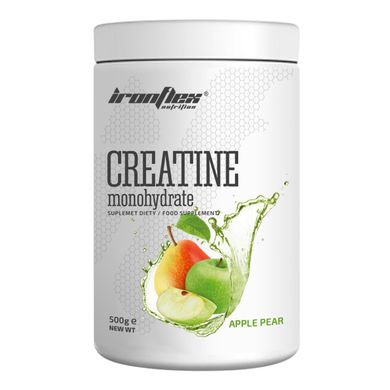 Креатин моногідрат IronFlex Creatine monohydrate 500 грам Полуниця ананас
