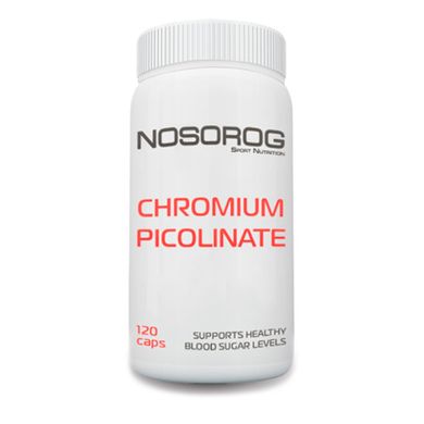 Хром піколінат Nosorog Chromium Picolinate 120 капсул носоріг хром