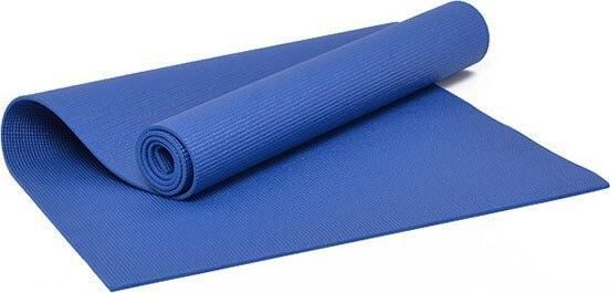 Килимок для йоги та фітнесу Power System PS-4014 Fitness-Yoga Mat Blue