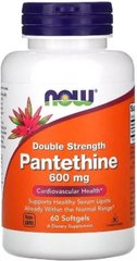 Пантетін Now Foods Pantethine 600 mg double strength 60 капсул