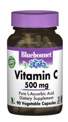 Вітамін С 500мг, Bluebonnet Nutrition, 90 гелевих капсул