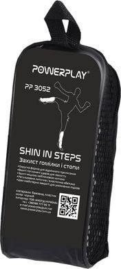 Захист гомілки і стопи PowerPlay 3052 Чорно-Червоний L