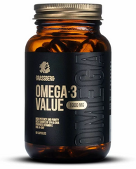 Омега 3 Grassberg Value Omega 3 1000 mg 60 капсул