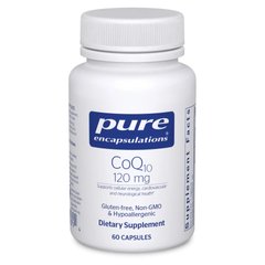 Коензим Q10 Pure Encapsulations (CoQ10) 120 мг 60 капсул