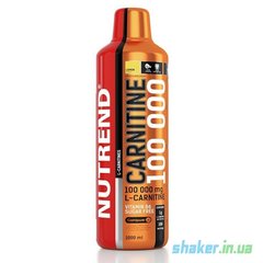 Л-карнитин Nutrend Carnitine 100 000 1 л lemon