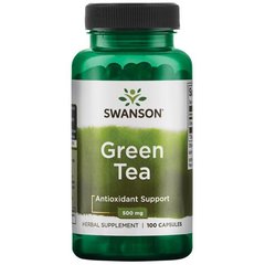 Экстракт зеленого чая Swanson Green Tea 500 mg - 100 caps свансон