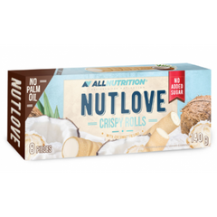 Фитнес печенье AllNutrition NutLove Crispy Rolls 140 г Coconut