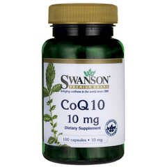 Коэнзим Q10 Swanson CoQ10 10 mg 100 капсул