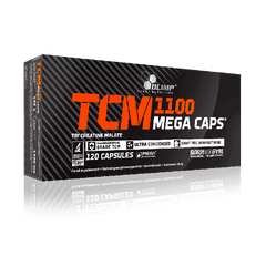 Три креатин малат Olimp TCM Mega Caps 1100 30 капс тсм