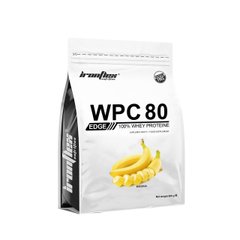 Сироватковий протеїн концентрат IronFlex WPC80.eu Edge 909 грам Банан