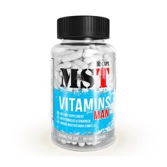 Вітаміни для чоловіків MST Vitamin for MAN (90 капс) мтс вітамін фор мен