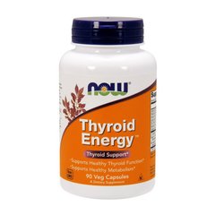 Вітаміни для щитовидної залози Now Foods Thyroid Energy (90 капс)