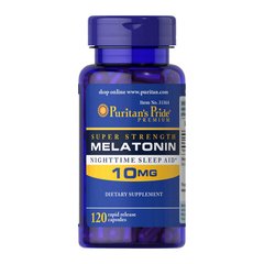 Мелатонин Puritan's Pride Melatonin 10 mg 120 капс