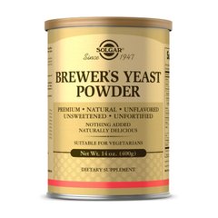 Пивные дрожжи Solgar Brewer's Yeast Powder 400 грамм