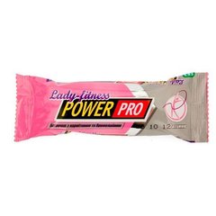Протеїнові батончики Power Pro Protein Bar Lady Fitness 25% 20x50 г Goji berries are flaxseed