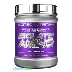 Комплекс аминокислот Scitec Nutrition Isolate Amino 250 капс изолят амино