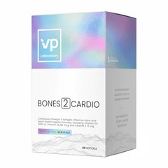 Омега 3 для костей VP Laboratory Bones2Cardio 60 мягких капсул